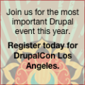Don't miss DrupalCon Los Angeles Don't miss DrupalCon Los Angeles